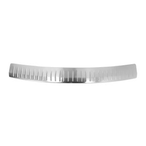 Volkswagen Passat Variant B7 Rear Bumper Sill Cover - Omac - S.Steel - Brushed Silver - '10-'15